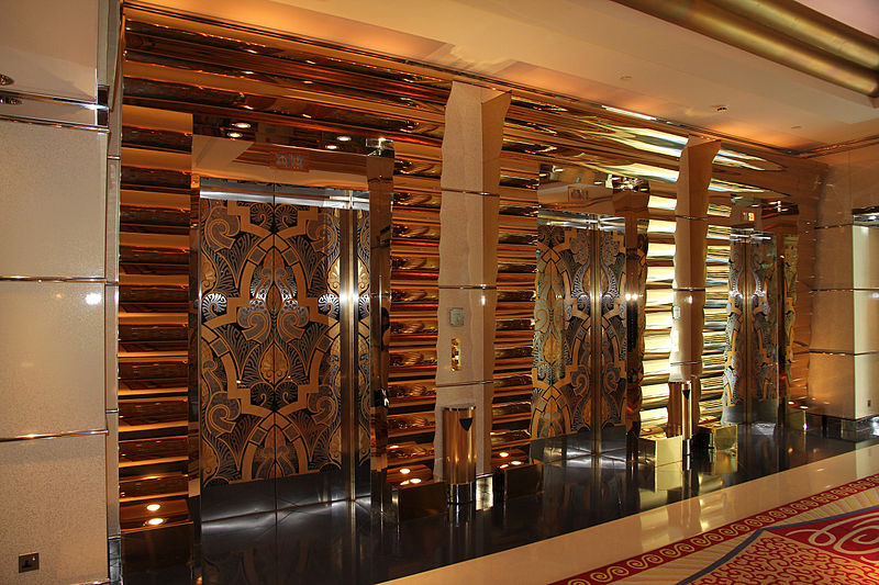 Burj Al Arab Hotel - Elevators