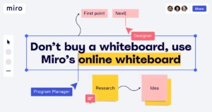 Miro: Ο διαδικτυακός πίνακας που θα σας βοηθήσει στην οργάνωση!